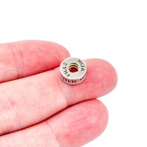 Vintage Chamilia Sterling Silver 925 Daughter Fille Hija Disc Charm Bead